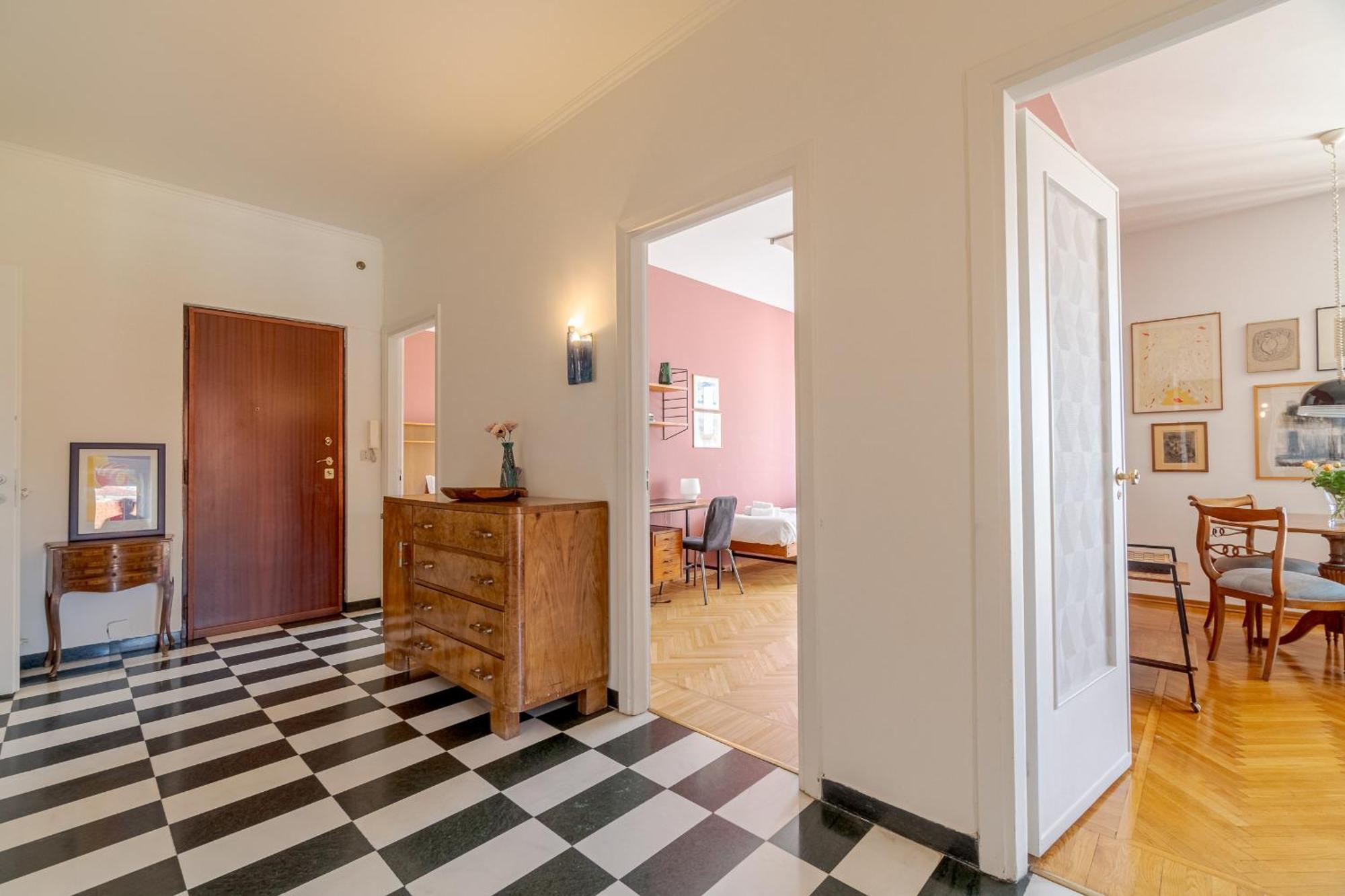 Palazzo Di Giustizia Bright Apartment Турин Экстерьер фото